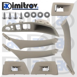 Комплект дръжки и конзоли вътрешни врати BMW 5 F10 F11